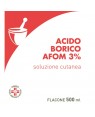 Acido borico afom 3 % 500 ml