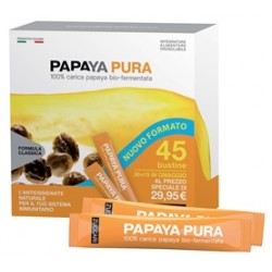 Zuccari Papaya Pura 45 Bustine Da 3 G Integratore Alimentare Orosolubile