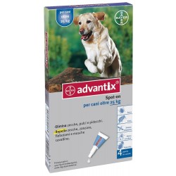 Advantix Spot-on 4 pipette per cani oltre i 25kg
