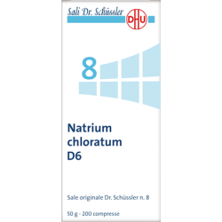Sali Originali Dr. Schussler 8 Natrium Chloratum D6 200 cpr - 50g