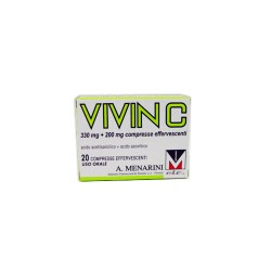 Vivin c 20 Compresse Effervescenti 330 mg+20 0mg