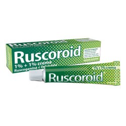 Ruscoroid crema rett 40 g 1  %+1  %