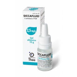 Siccafluid gel oft 10 g 2 ,5 mg/g