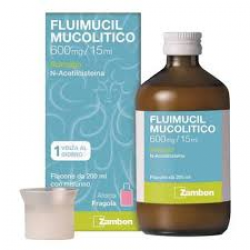 Fluimucil mucol scir600 mg/15 ml